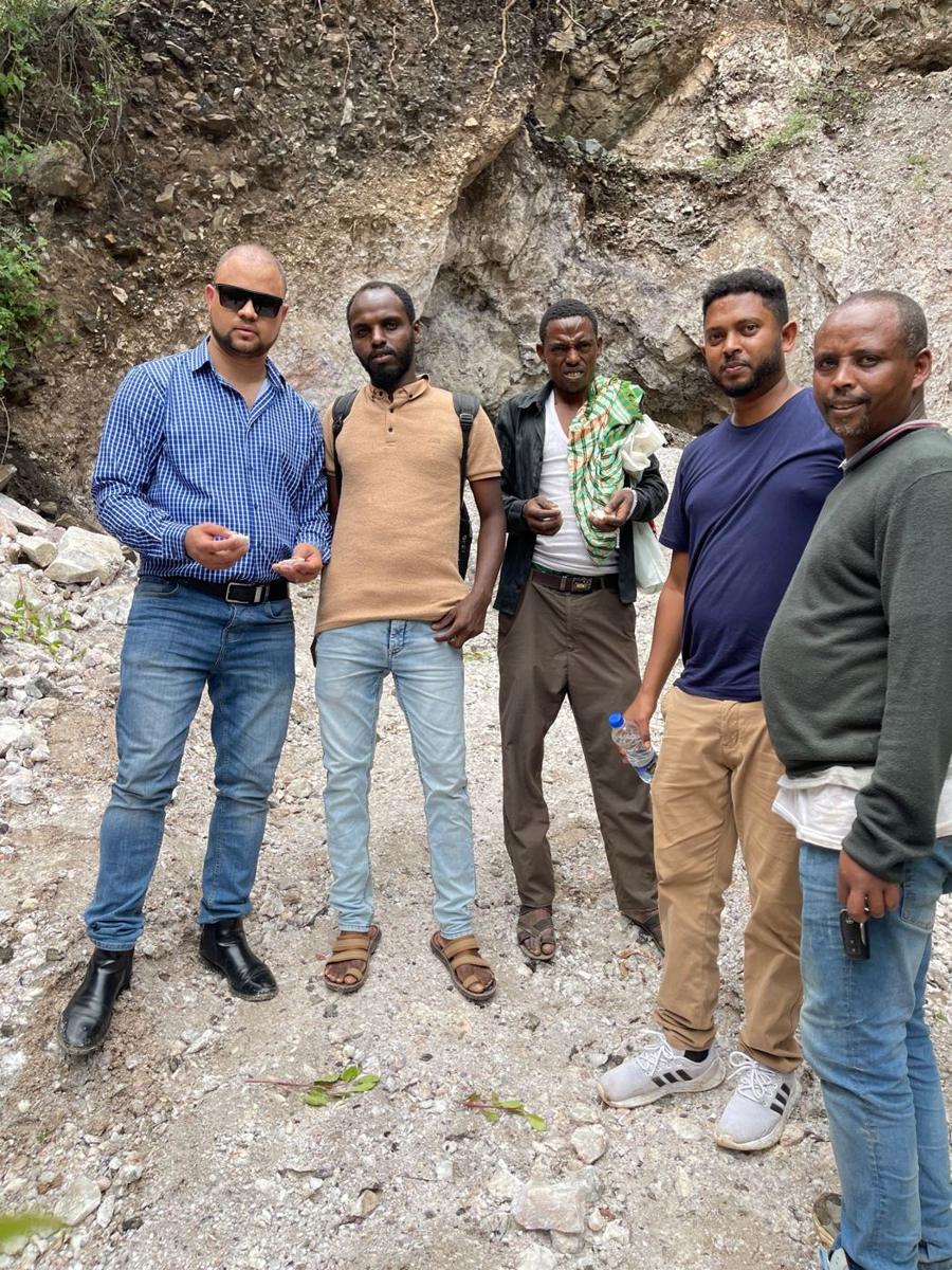Tomas Vacilevich with the Charis Import and Export field team